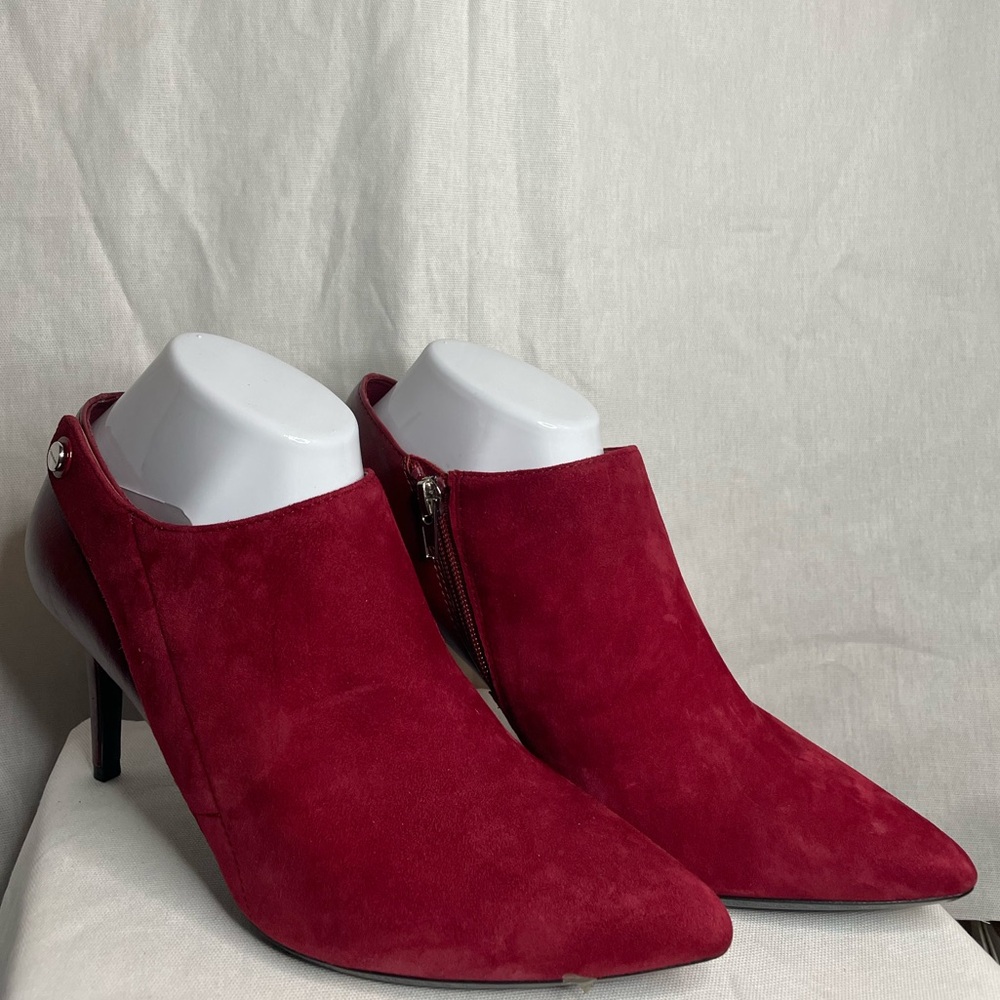 Like New Red Calvin Klein Boot Stilettos Women’s 9